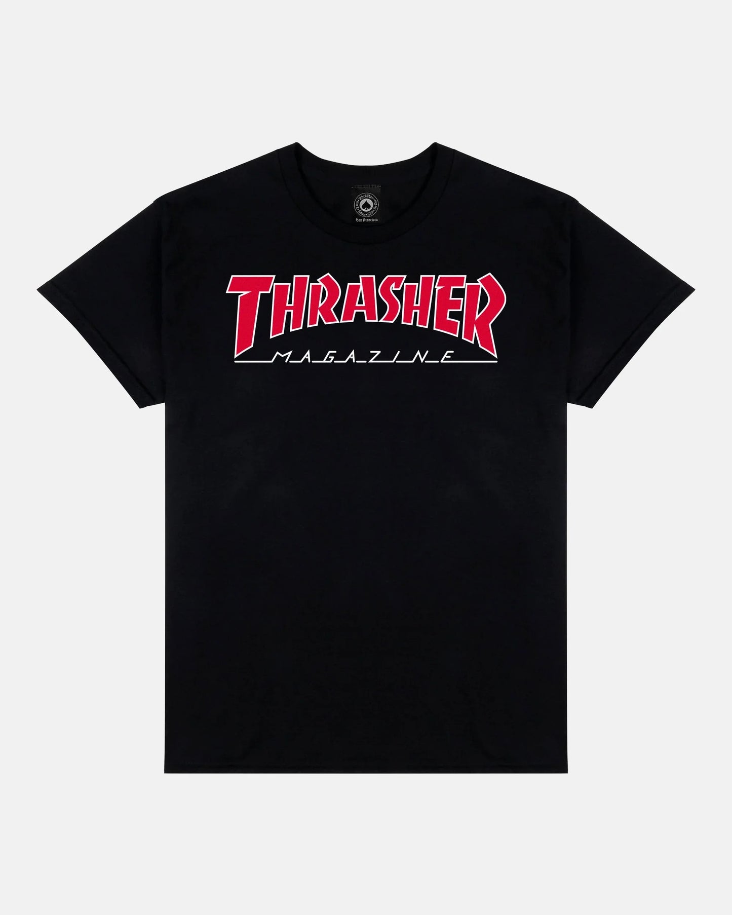 OUTLINED - TSHIRT - BLACK