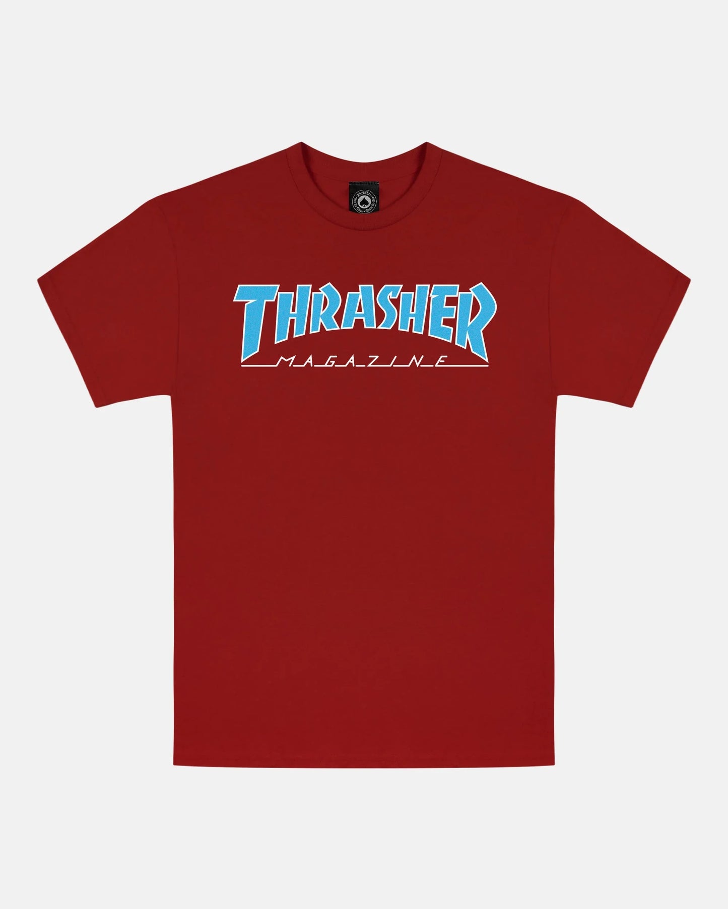 OUTLINED - TSHIRT - CARDINAL RED