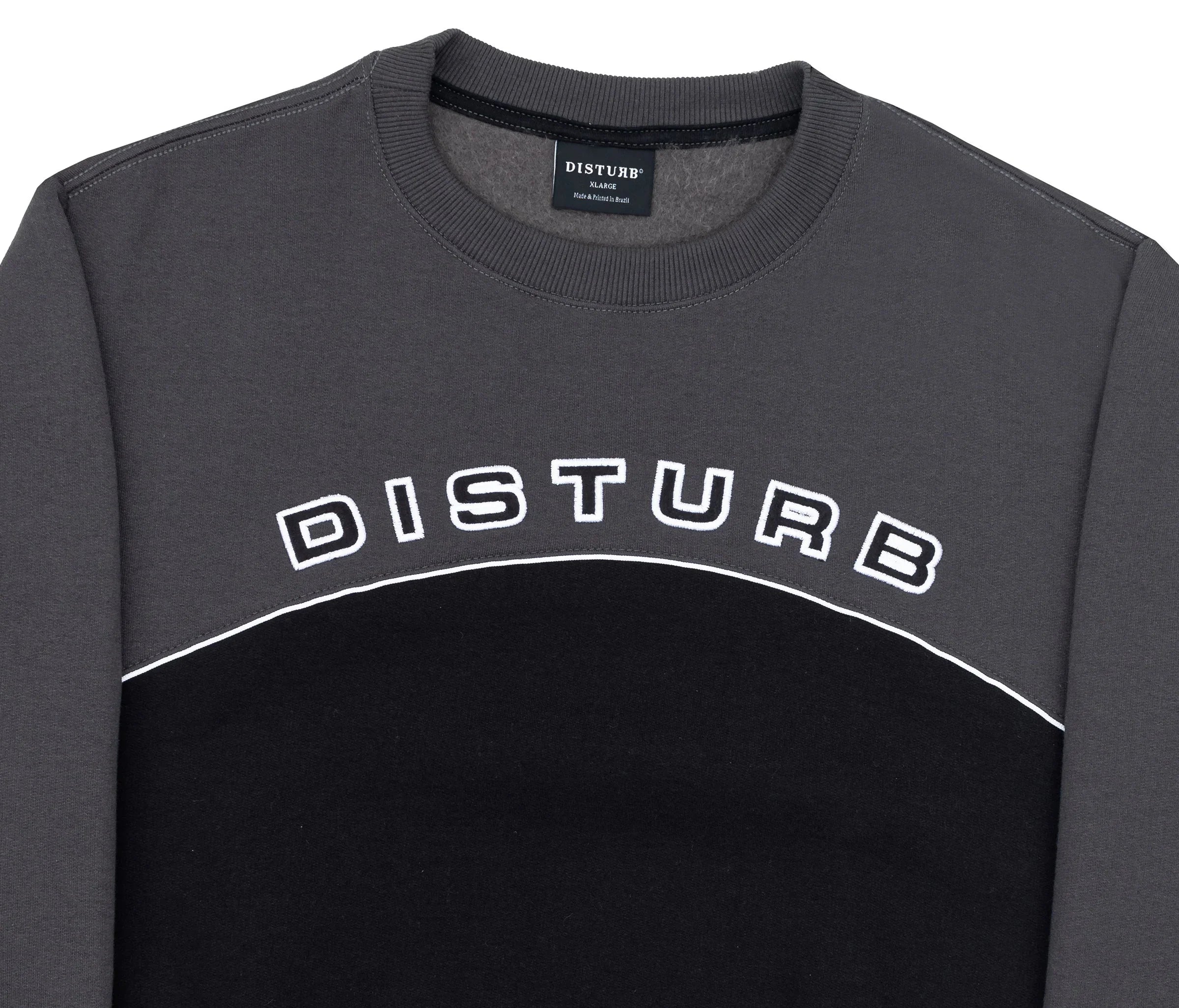 Core Crewneck In Black - Four Street