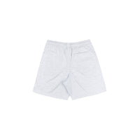 Outline Map Mesh Shorts in White