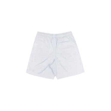 Outline Map Mesh Shorts in White