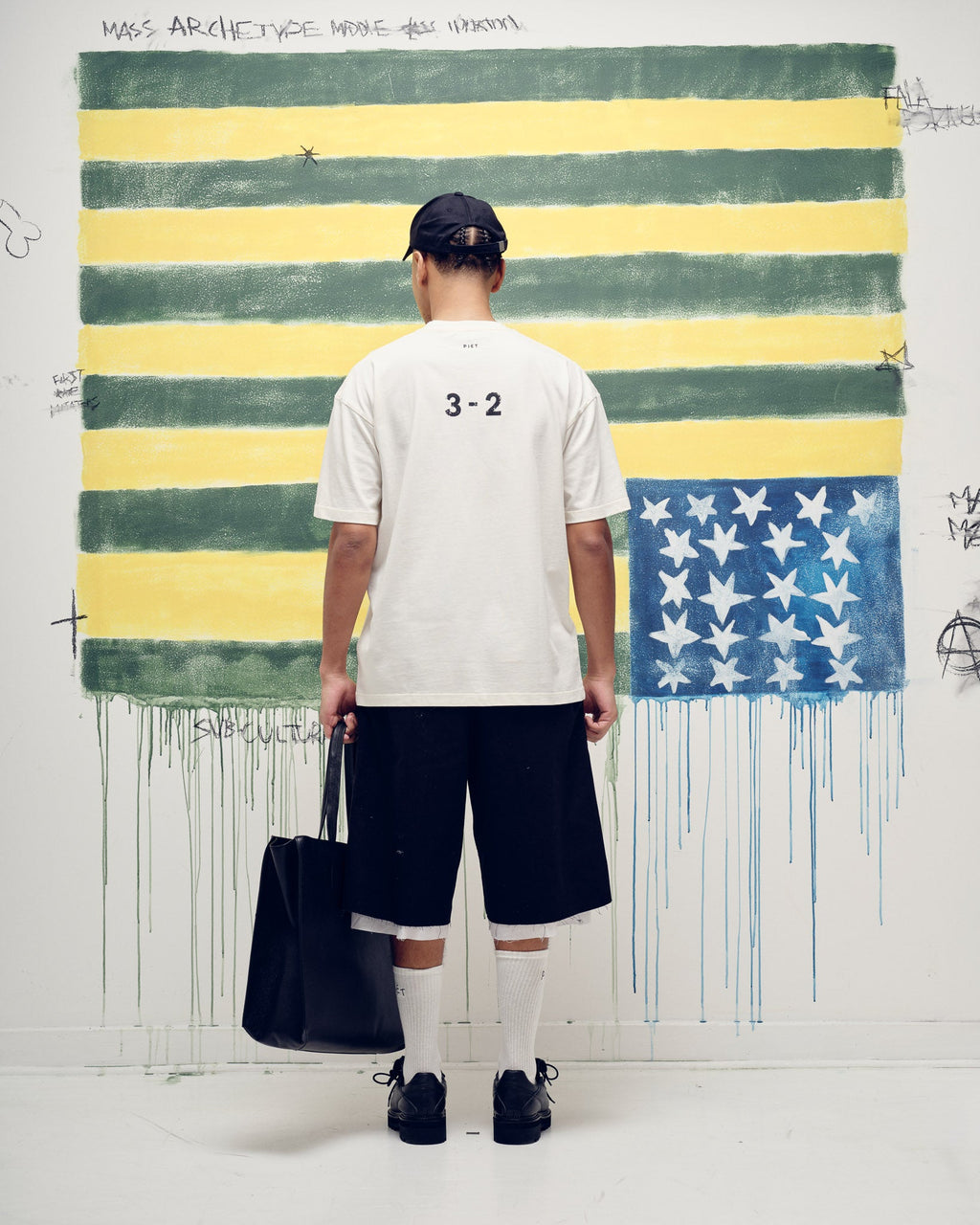 Camiseta PIET 1994 Memory  - Bone White