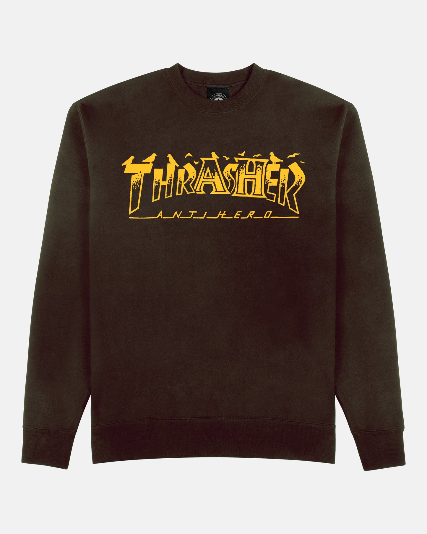 PIGEON MAG - CREWNECK - DARK CHOCOLATE