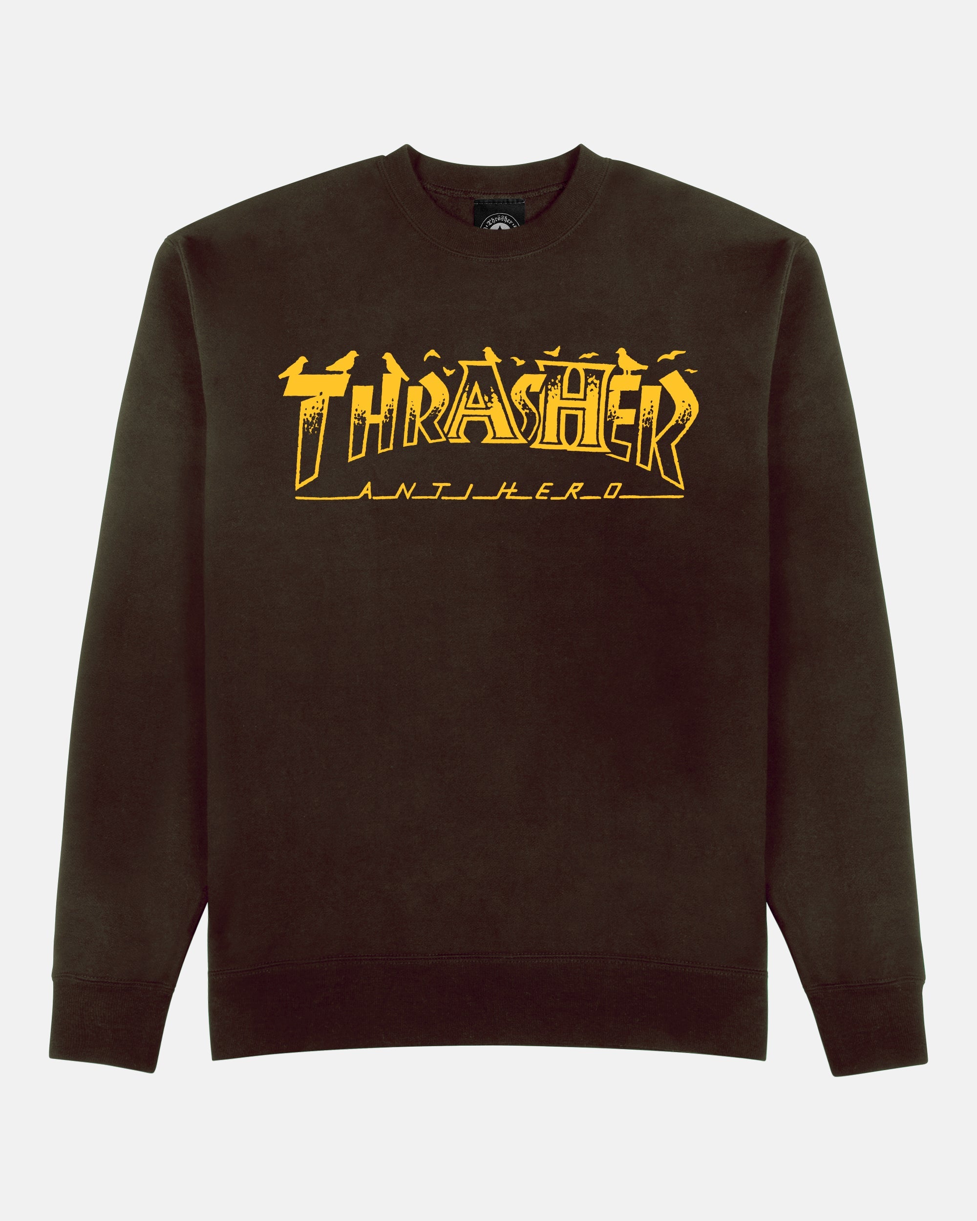 PIGEON MAG - CREWNECK - DARK CHOCOLATE