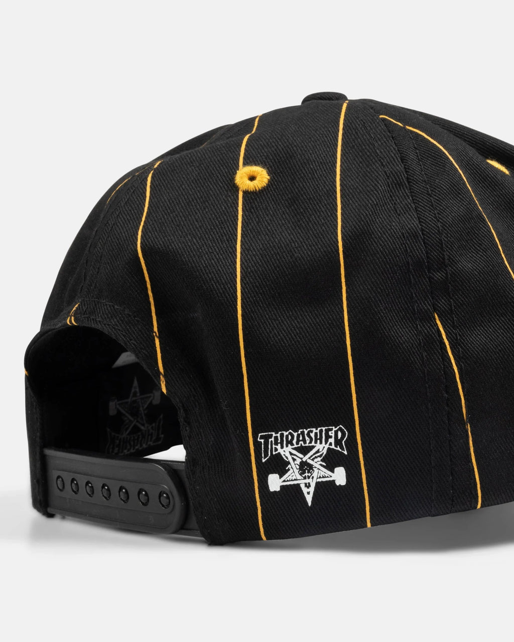 T LOGO - OLD TIMER HAT - BLACK / YELLOW - Four Street