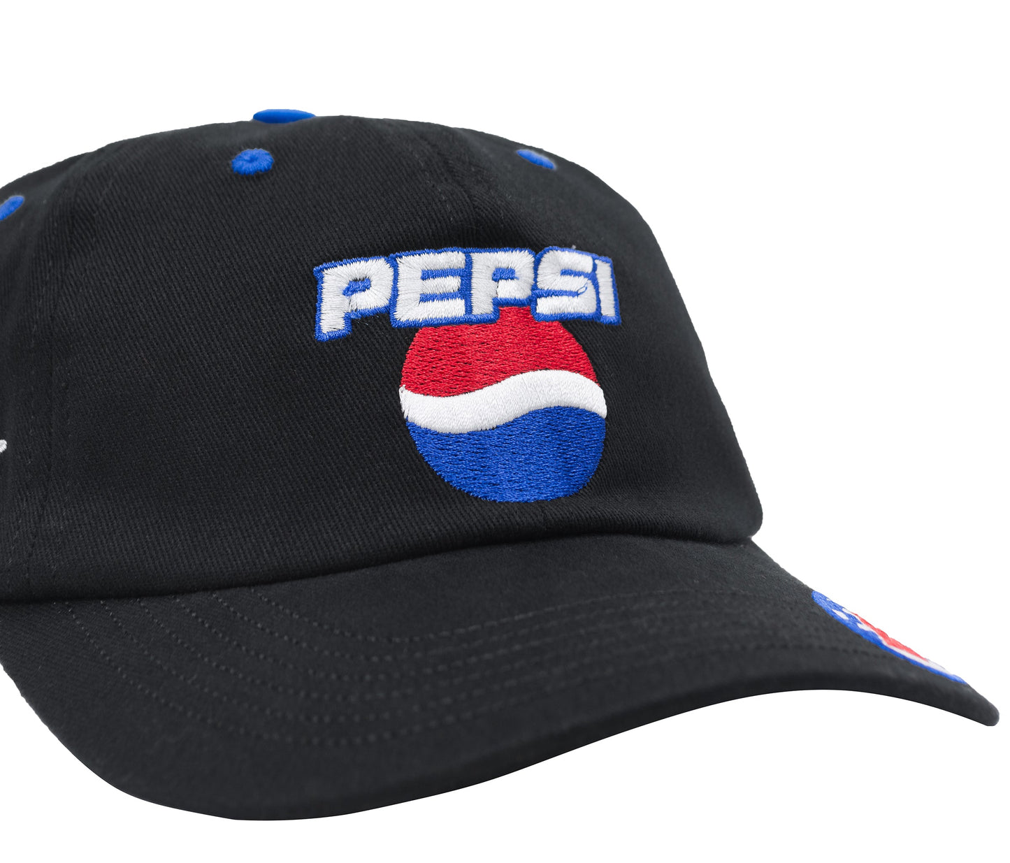 Pepsi Racing Dad Hat in Black
