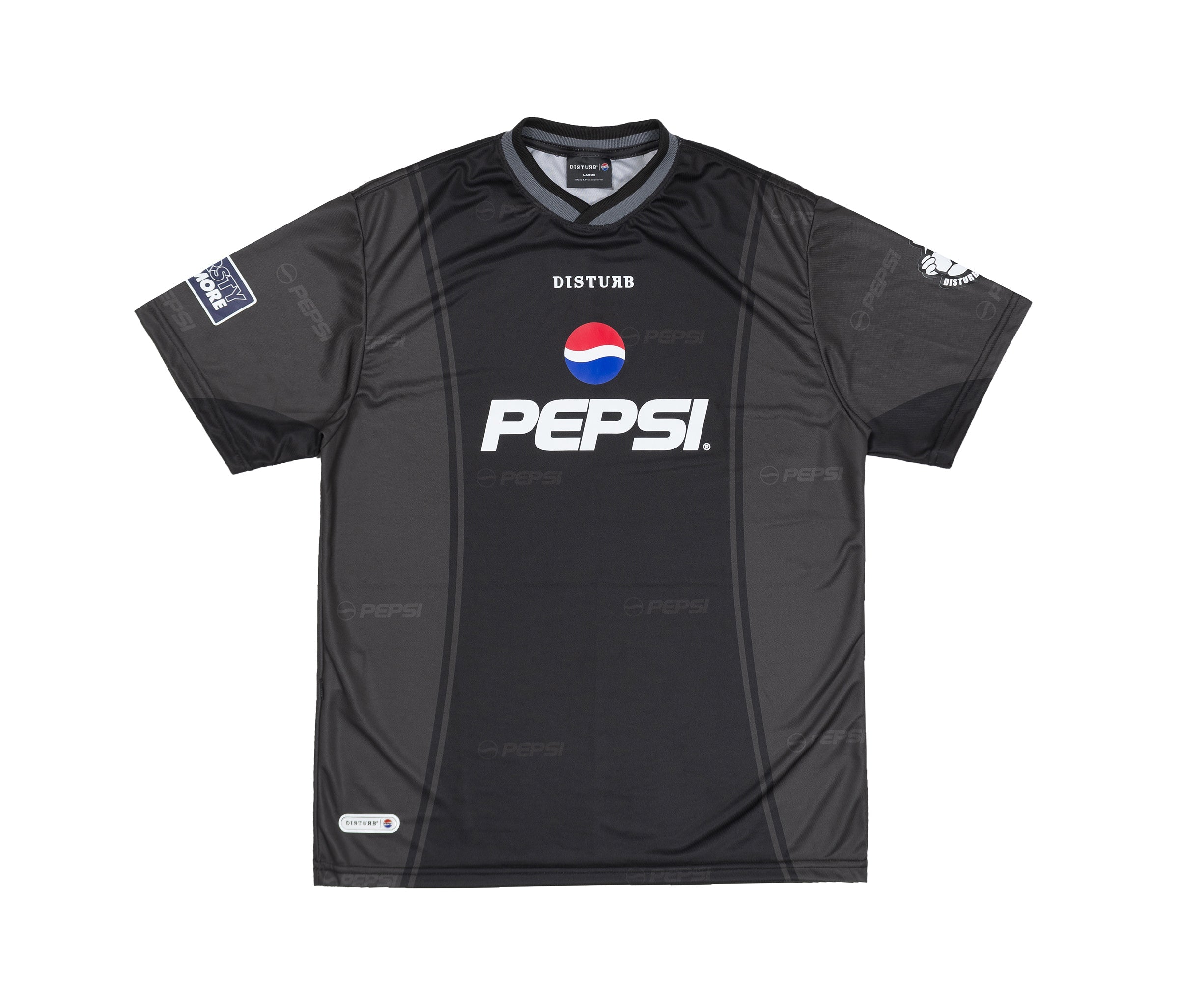 PEPSI Team Football Jersey In Black