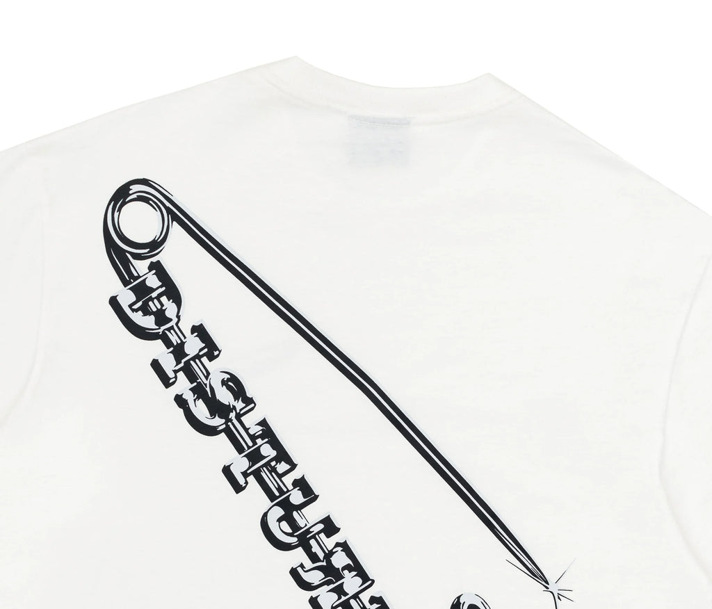 Safety Pin T-Shirt In Off-White - Four Street