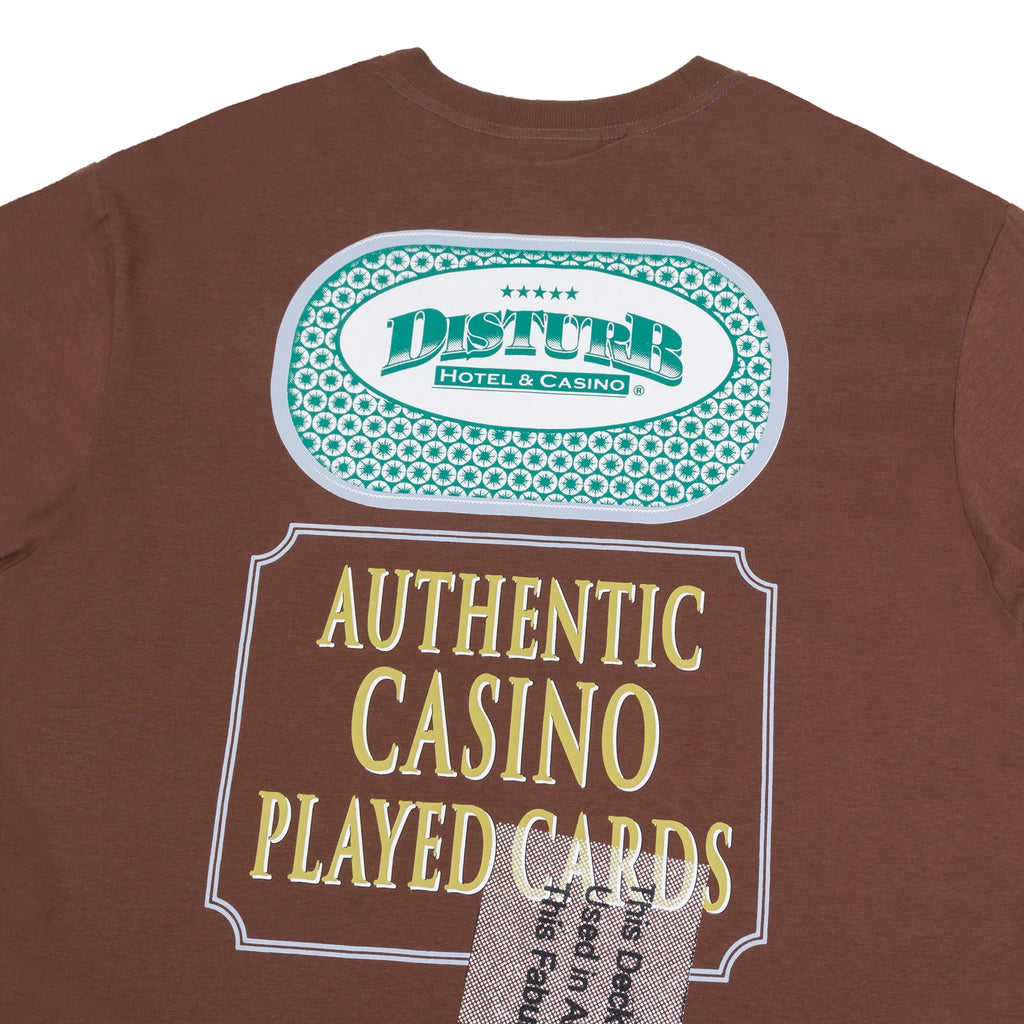 Played Cards T-Shirt In Brown - Four Street
