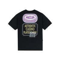 Played Cards T-Shirt In Black
