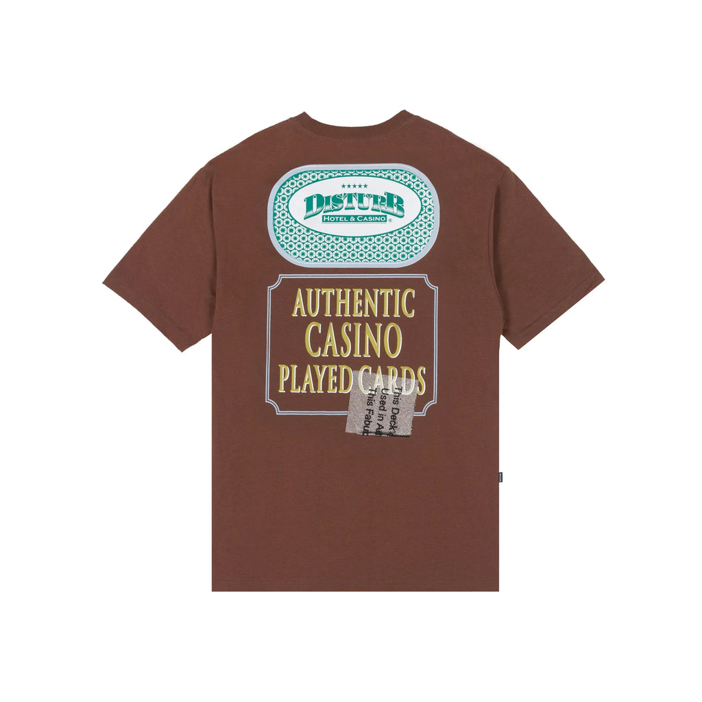 Played Cards T-Shirt In Brown - Four Street