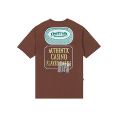 Played Cards T-Shirt In Brown