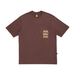 Pocket Tee High X Survival Brown