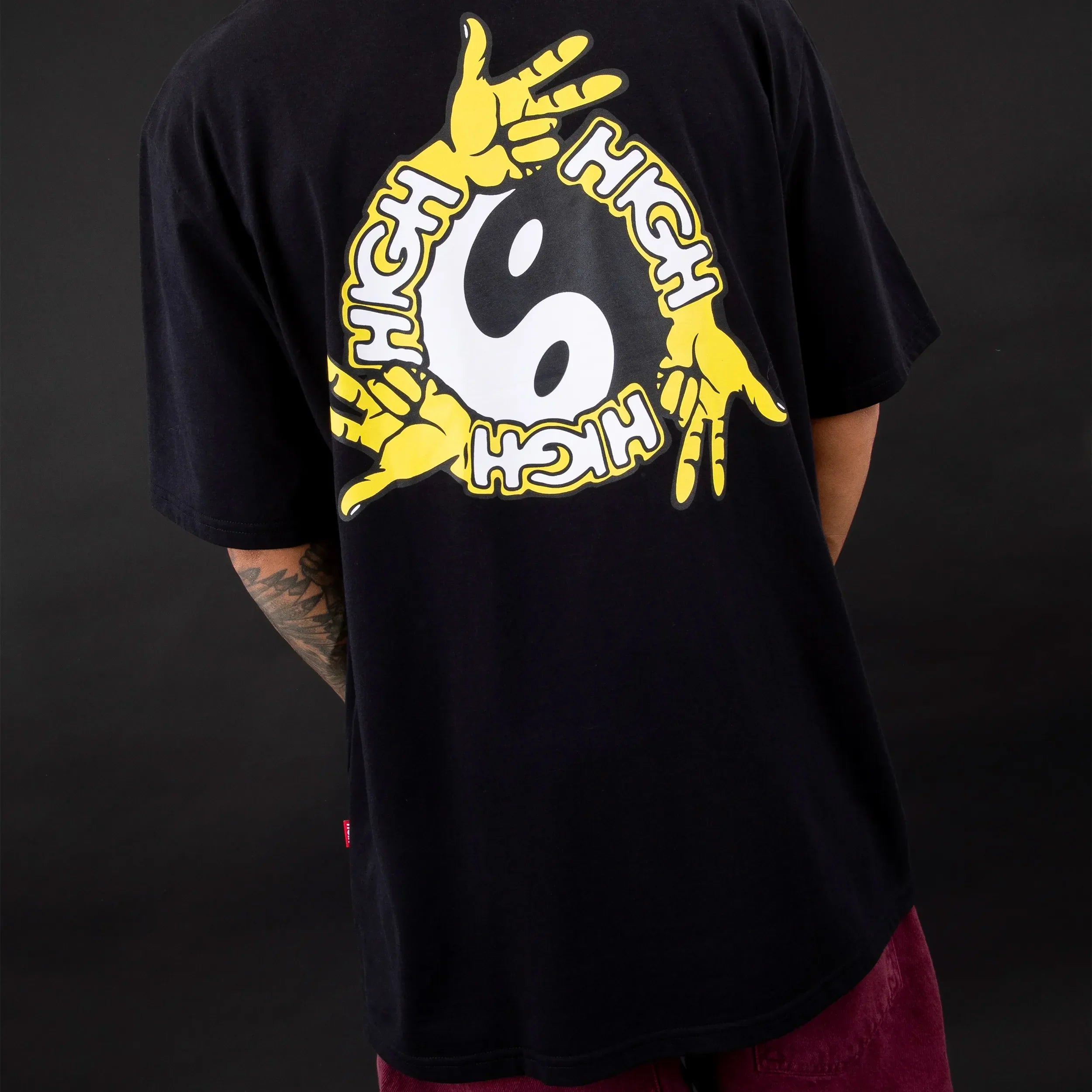 Tee Balance Black - Four Street