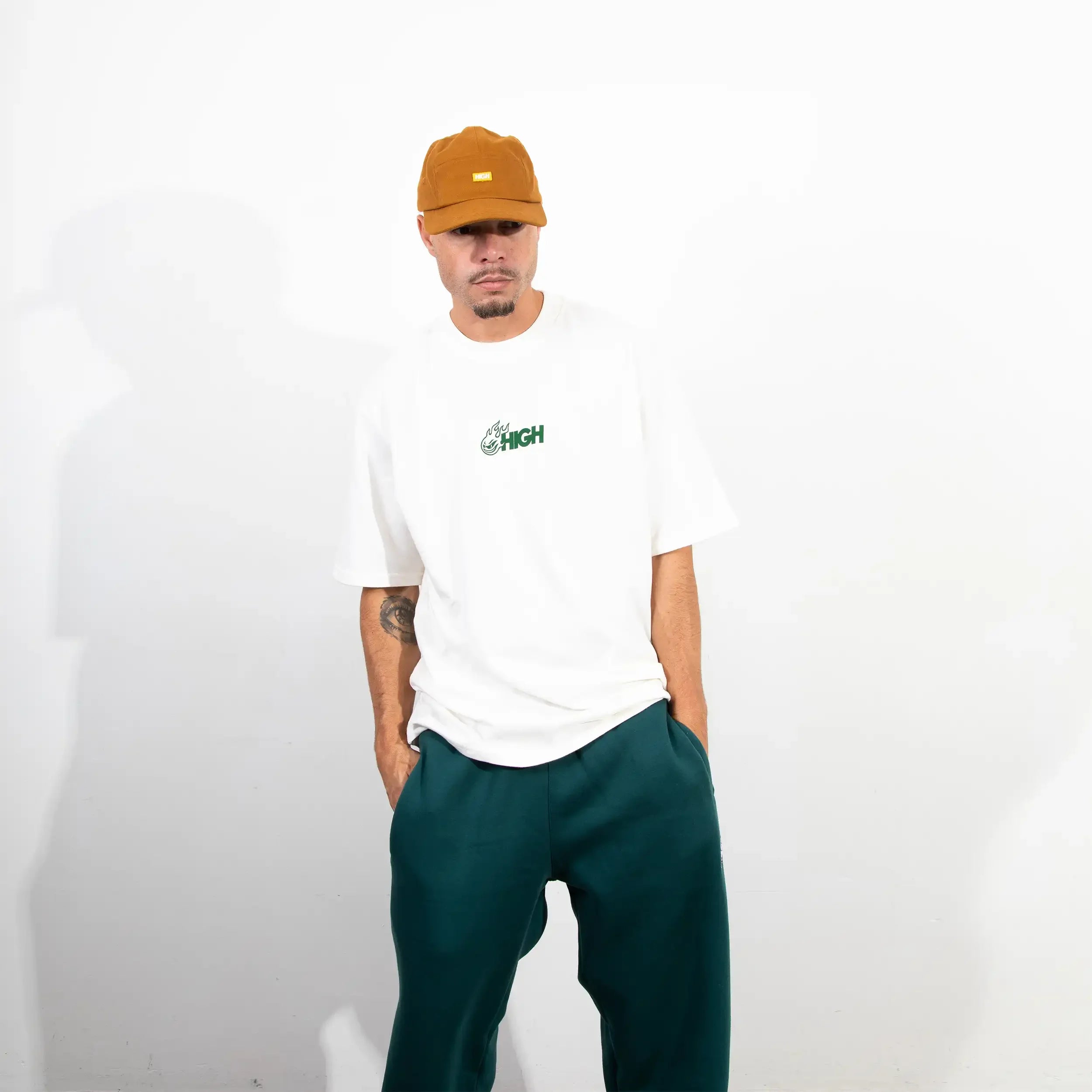 Tee Freddy Flames White - Four Street