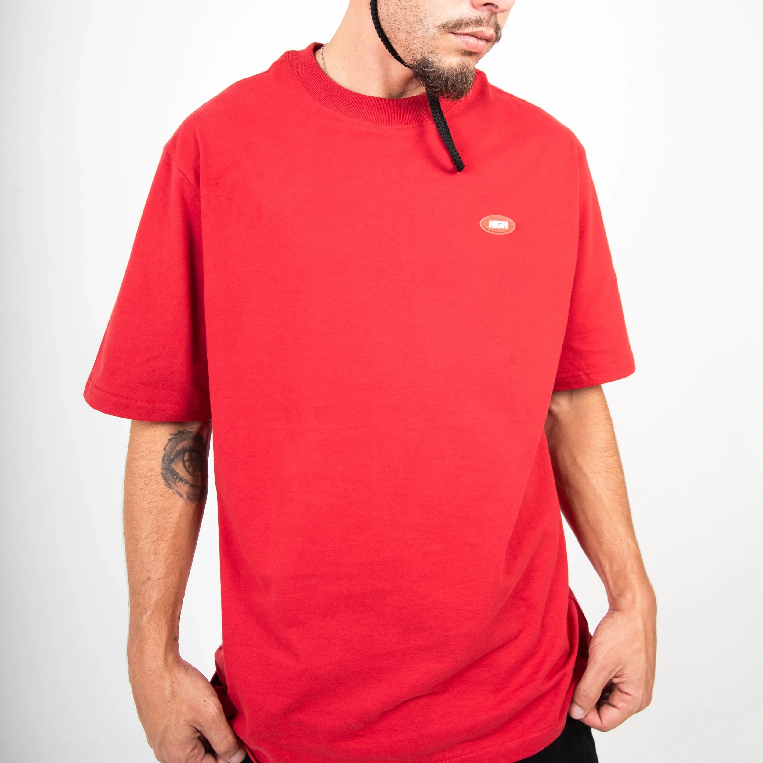 Tee Oval Mini Red - Four Street