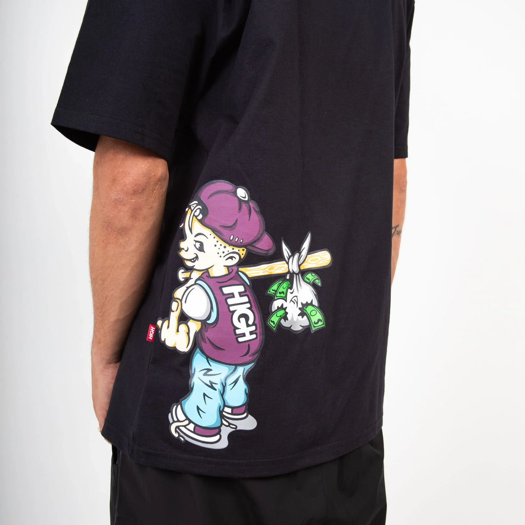 Tee Hustler Black - Four Street