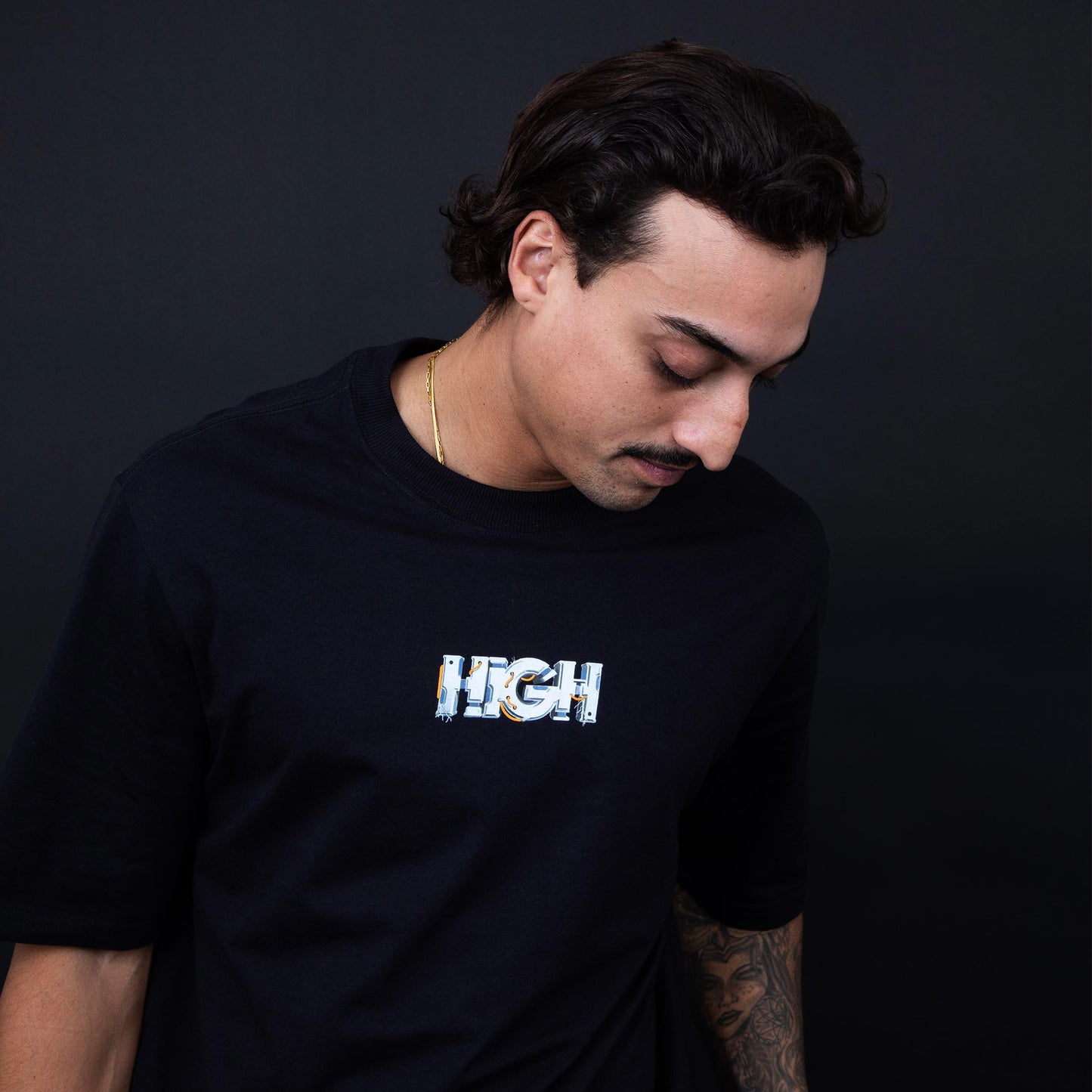 Tee Shock Black