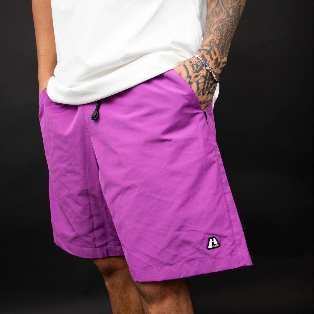 Shorts Logo Line Purple - Four Street