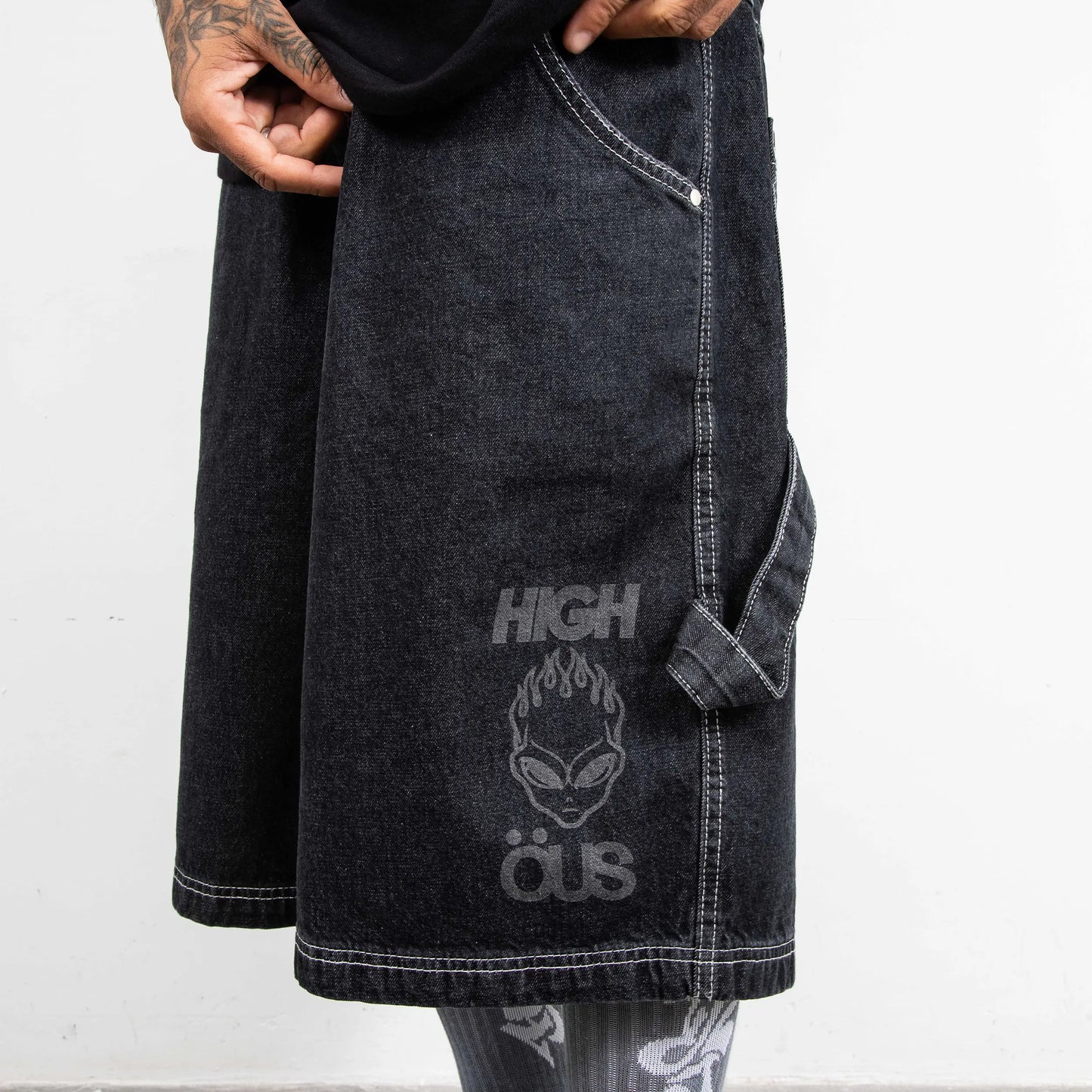 High &amp; ÖUS Black Denin