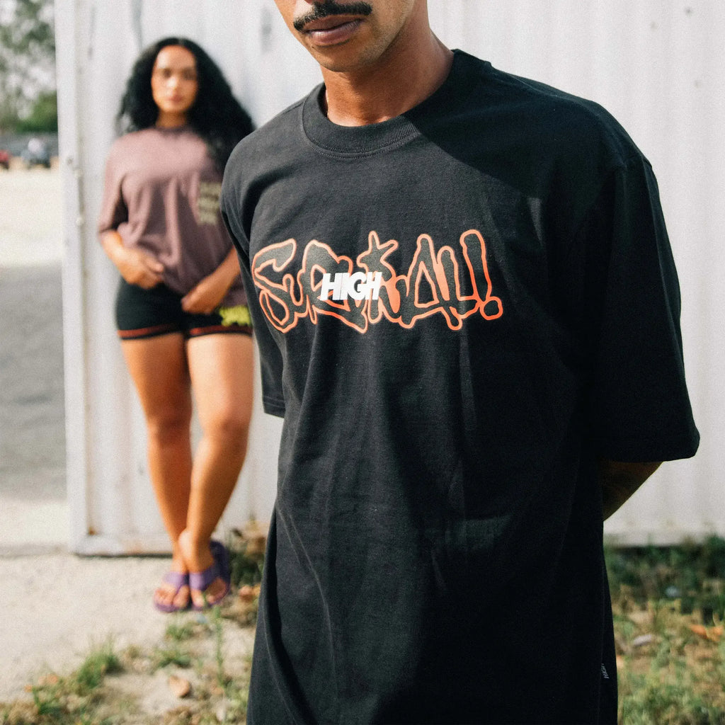 Tee Logo Shirt Black - Four Street