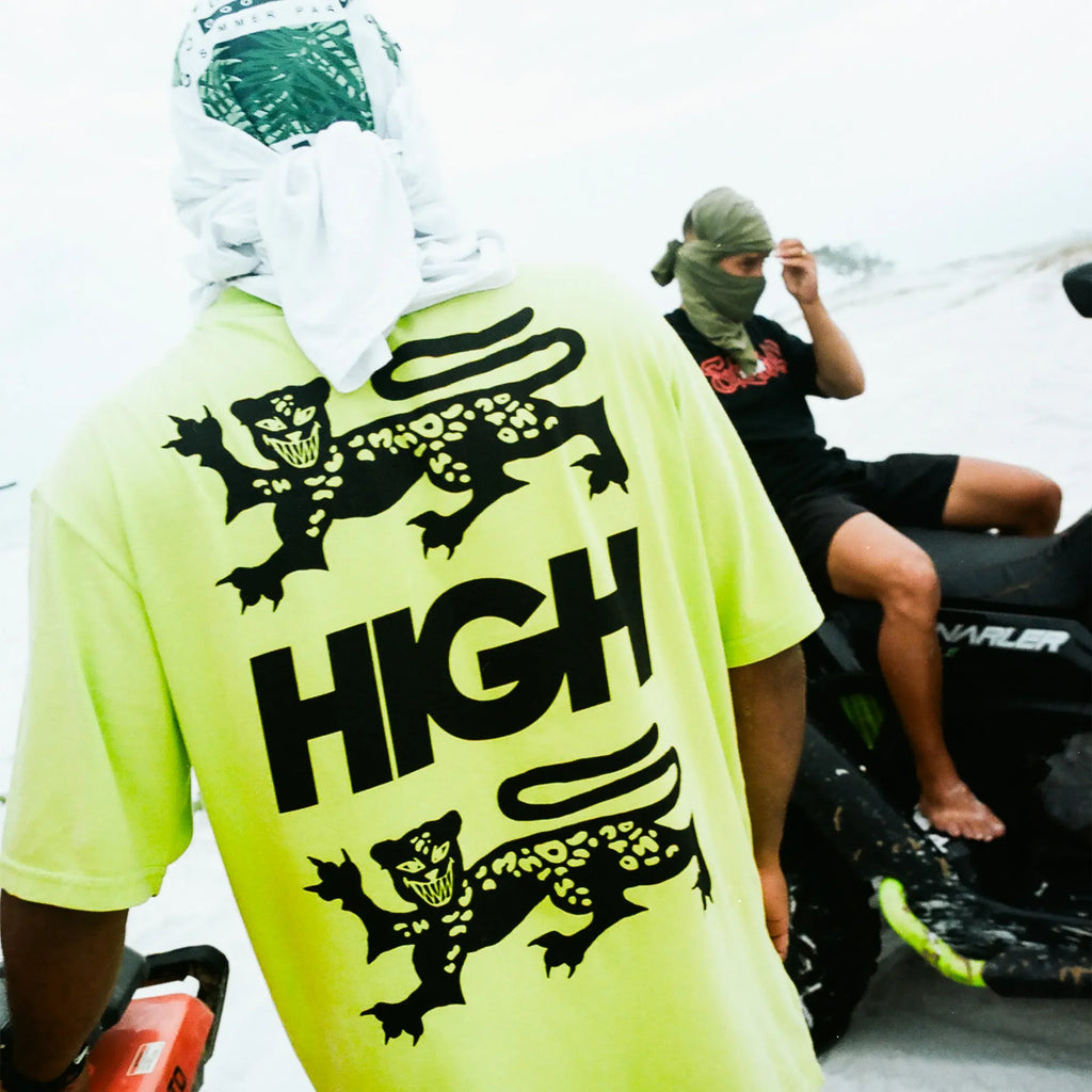 Pocket Tee High X Survival Neon - Four Street