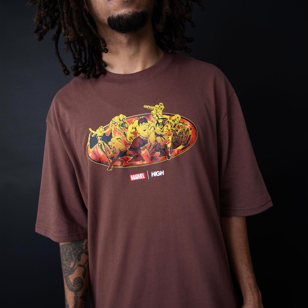 Tee Heroes Brown - Four Street