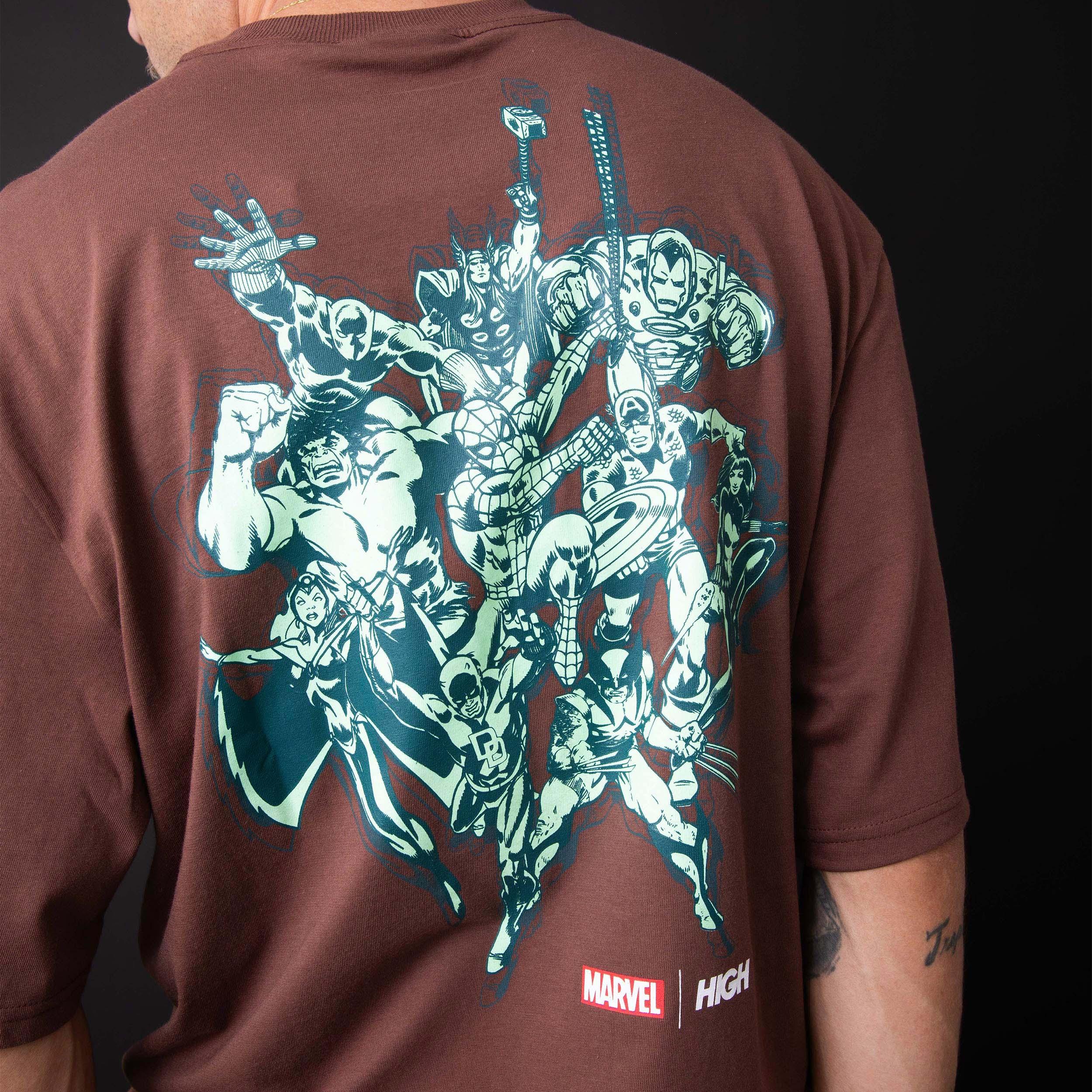 Tee Squad Brown - Four Street