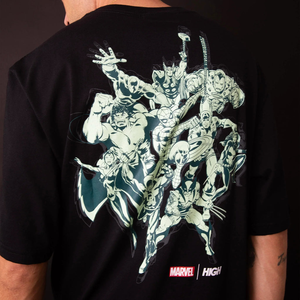 Tee Squad Black - Four Street