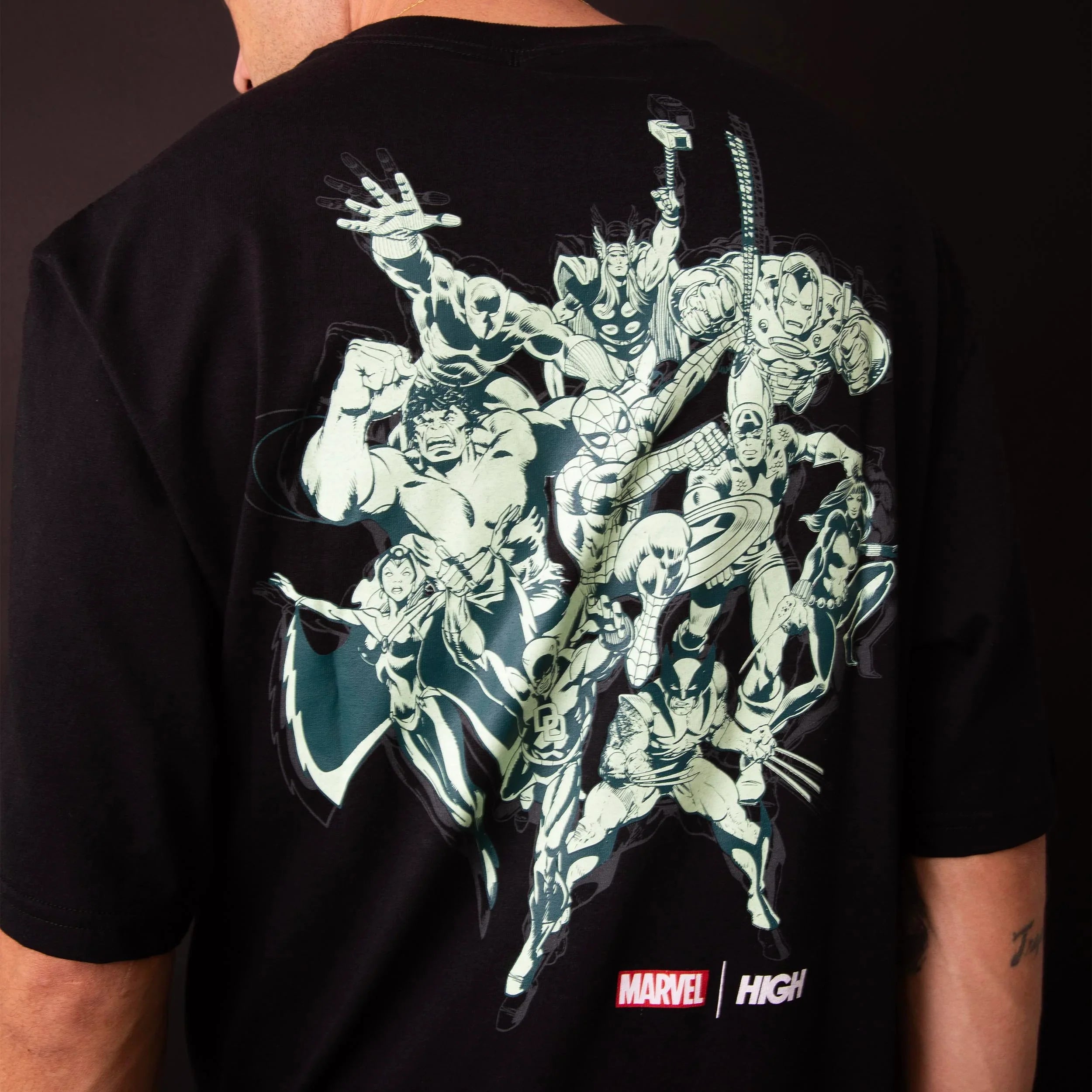 Tee Squad Black - Four Street