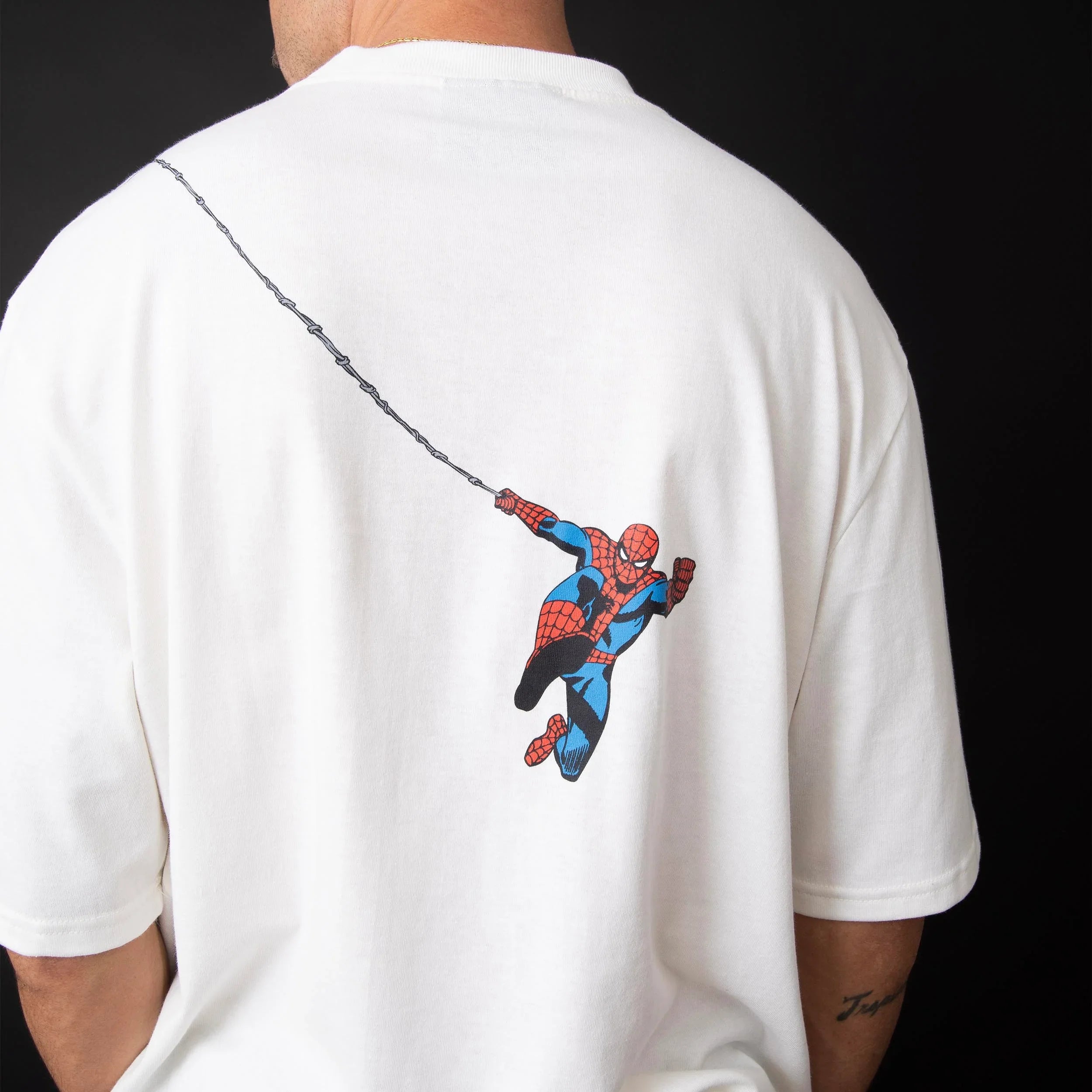 Tee Spiderman White - Four Street