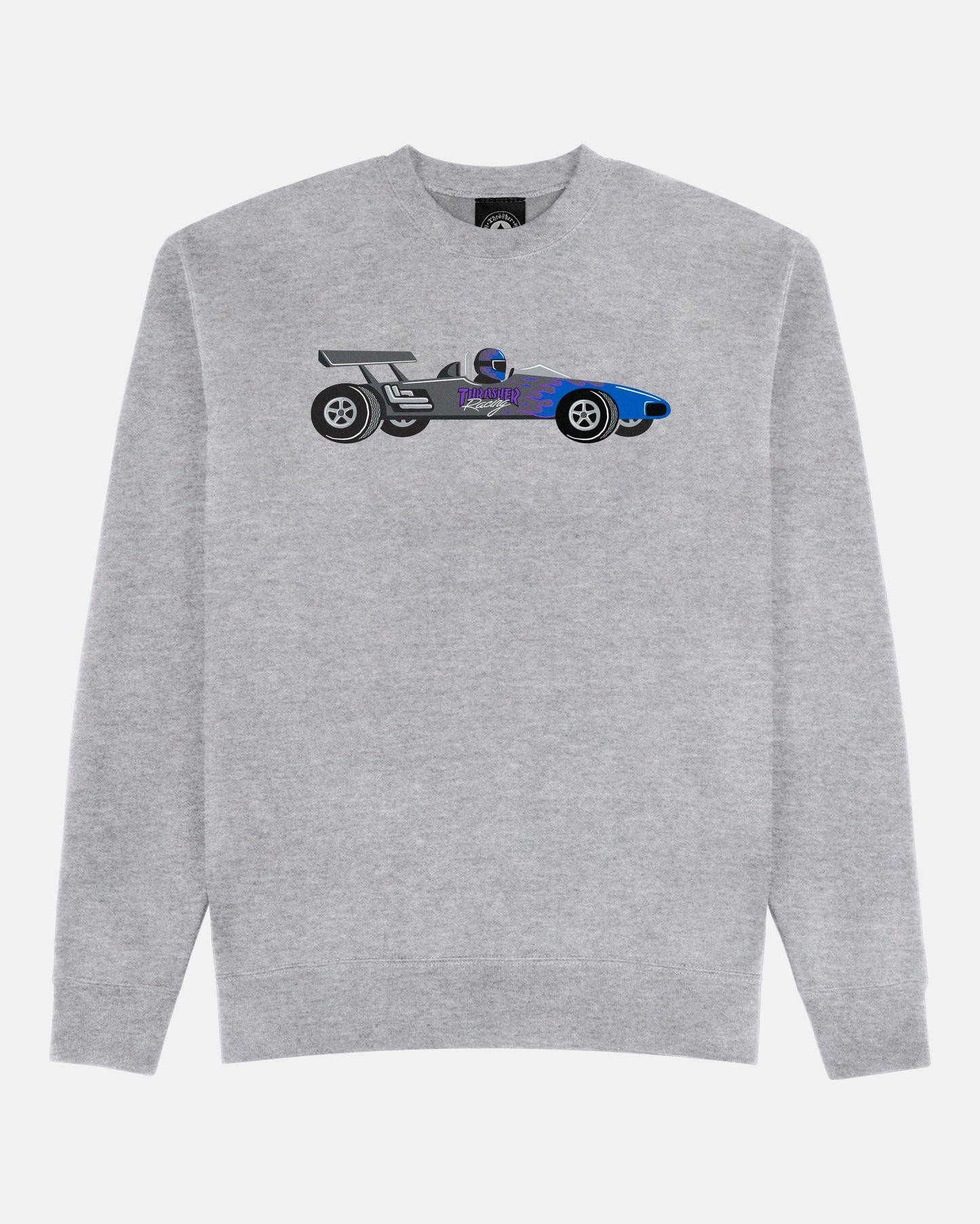 RACECAR - CREWNECK - GREY