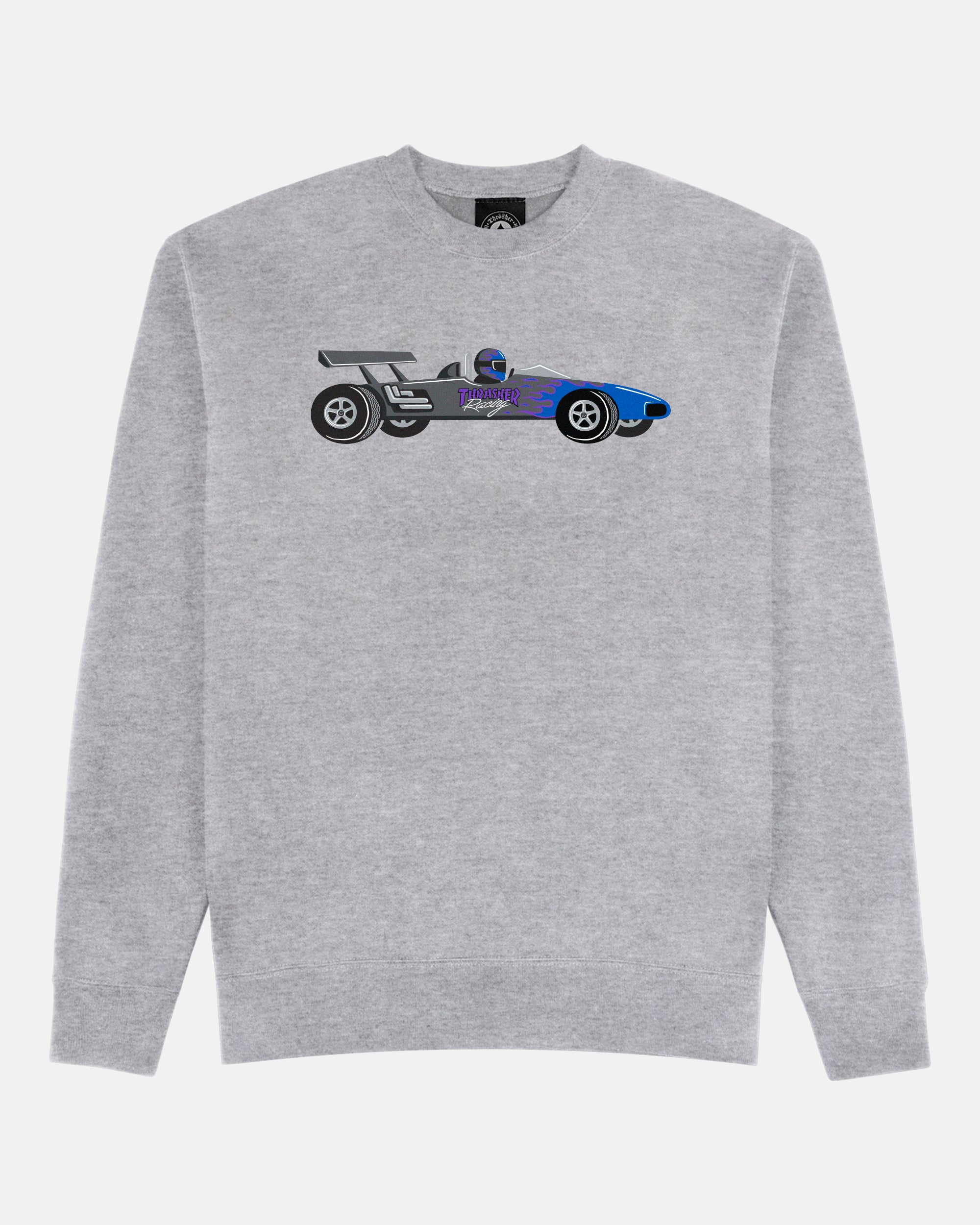 RACECAR - CREWNECK - GREY