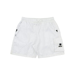 Oval Cargo Ripstop Shorts White