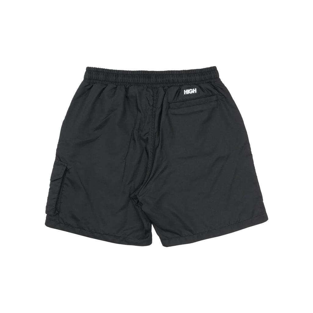 Oval Cargo Ripstop Shorts Black - Four Street