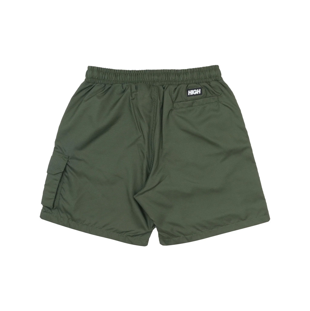 Oval Cargo Ripstop Shorts Swamp Green - Four Street