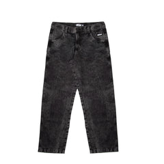 Rust Denim Pants Black