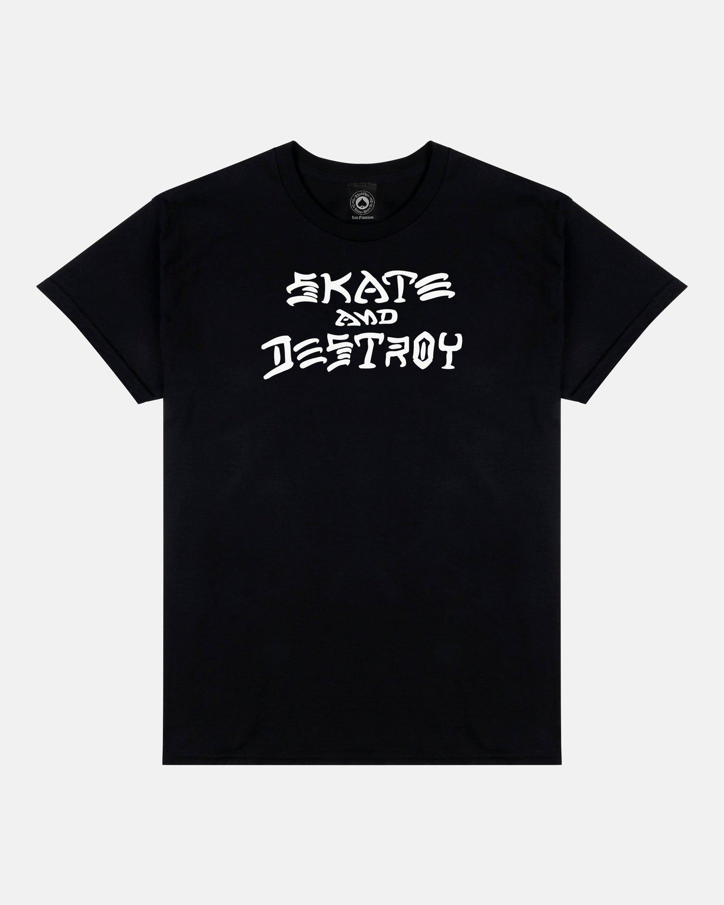 SKATE AND DESTROY - TSHIRT - BLACK