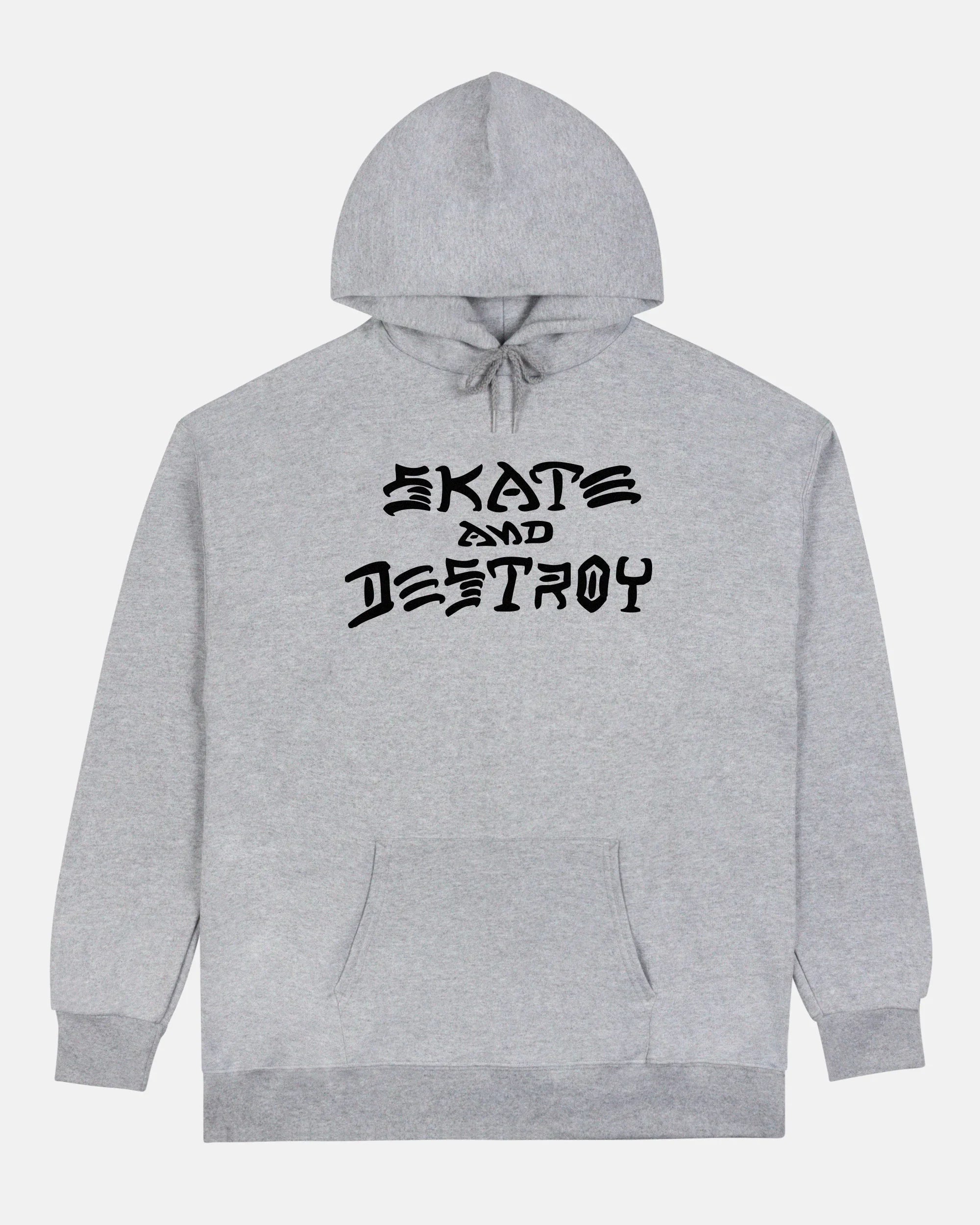 SKATE AND DESTROY - HOODIE - GREY