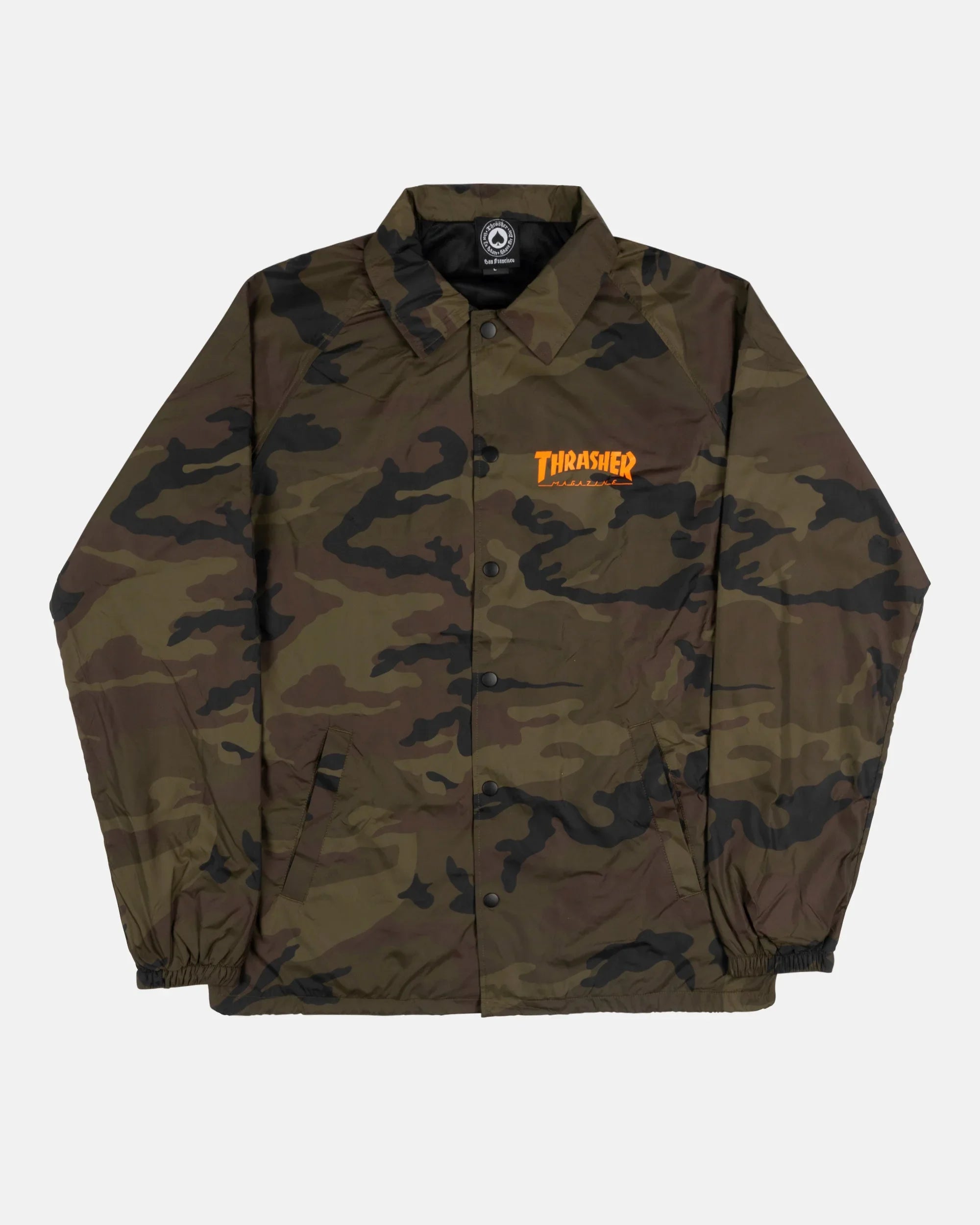 SKATEGOAT - COACH JACKET - CAMO - Four Street