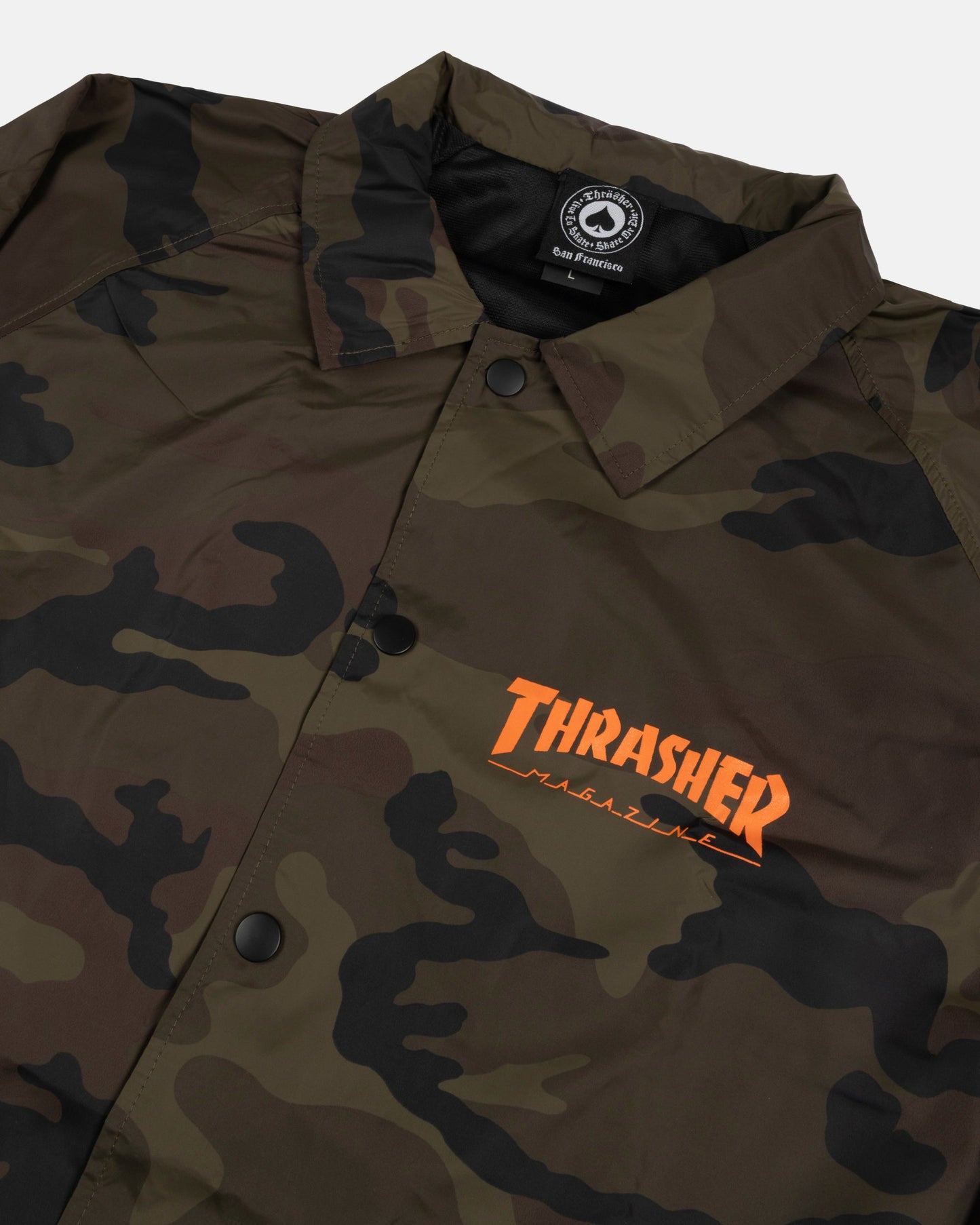 SKATEGOAT - COACH JACKET - CAMO