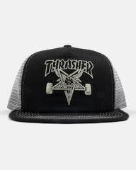 SKATEGOAT - TRUCKER - BLACK / GREY