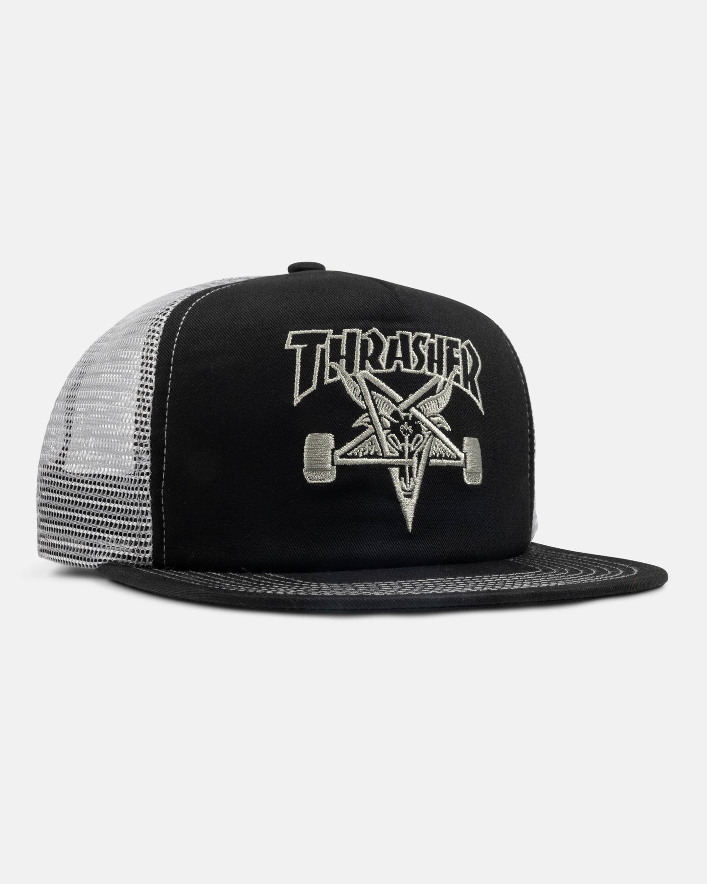 SKATEGOAT - TRUCKER - BLACK / GREY