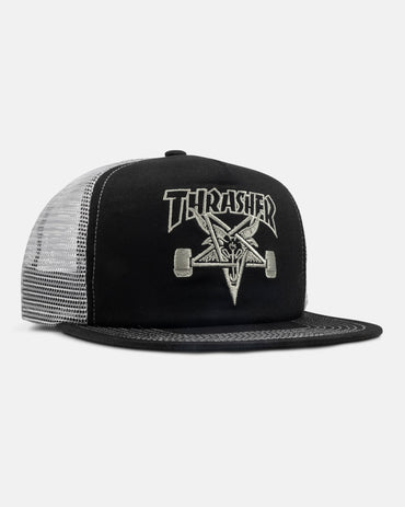 SKATEGOAT - TRUCKER - BLACK / GREY