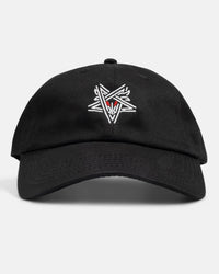 SKATEGOAT REDUX - OLD TIMER HAT - BLACK