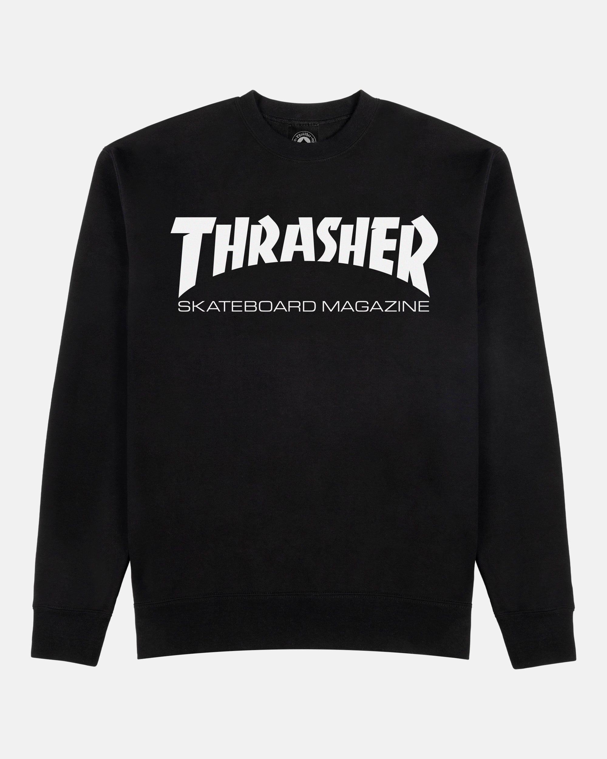 SKATE MAG - CREWNECK - BLACK