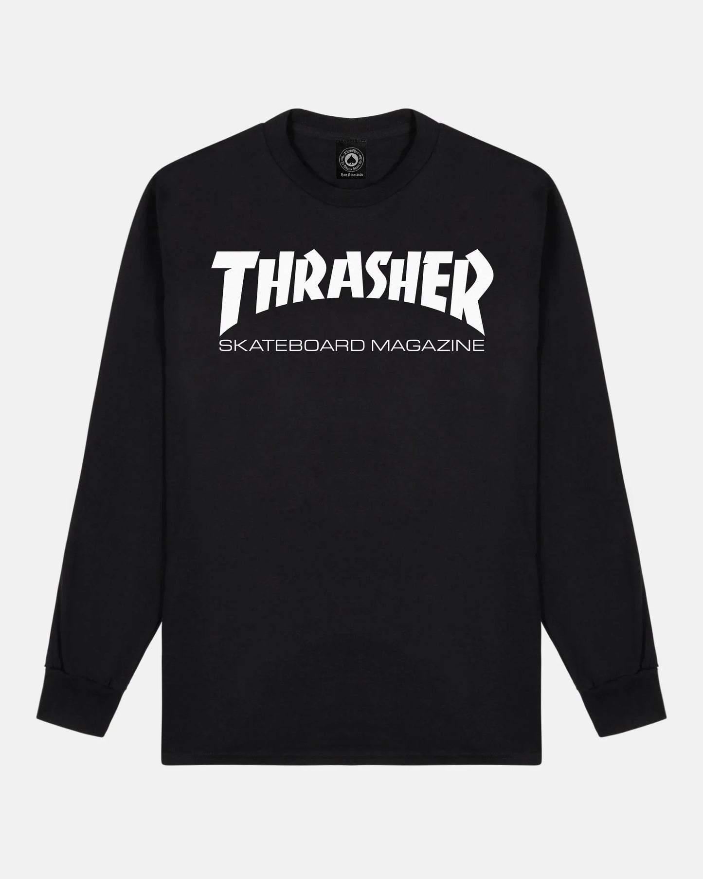 SKATE MAG - LONGSLEEVE - BLACK