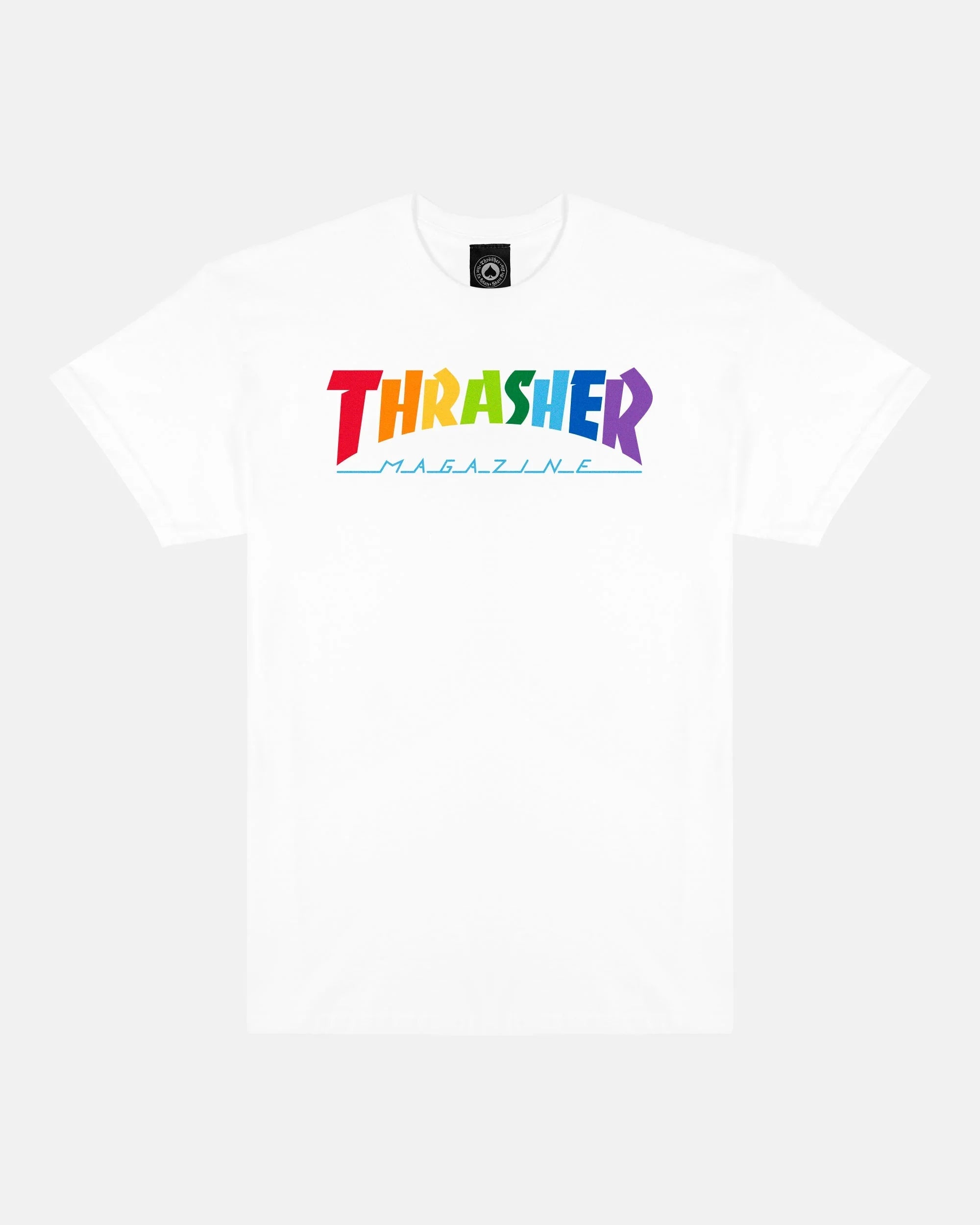 RAINBOW MAG - TSHIRT - WHITE - Four Street