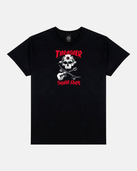 SKATE ROCK - TSHIRT - BLACK