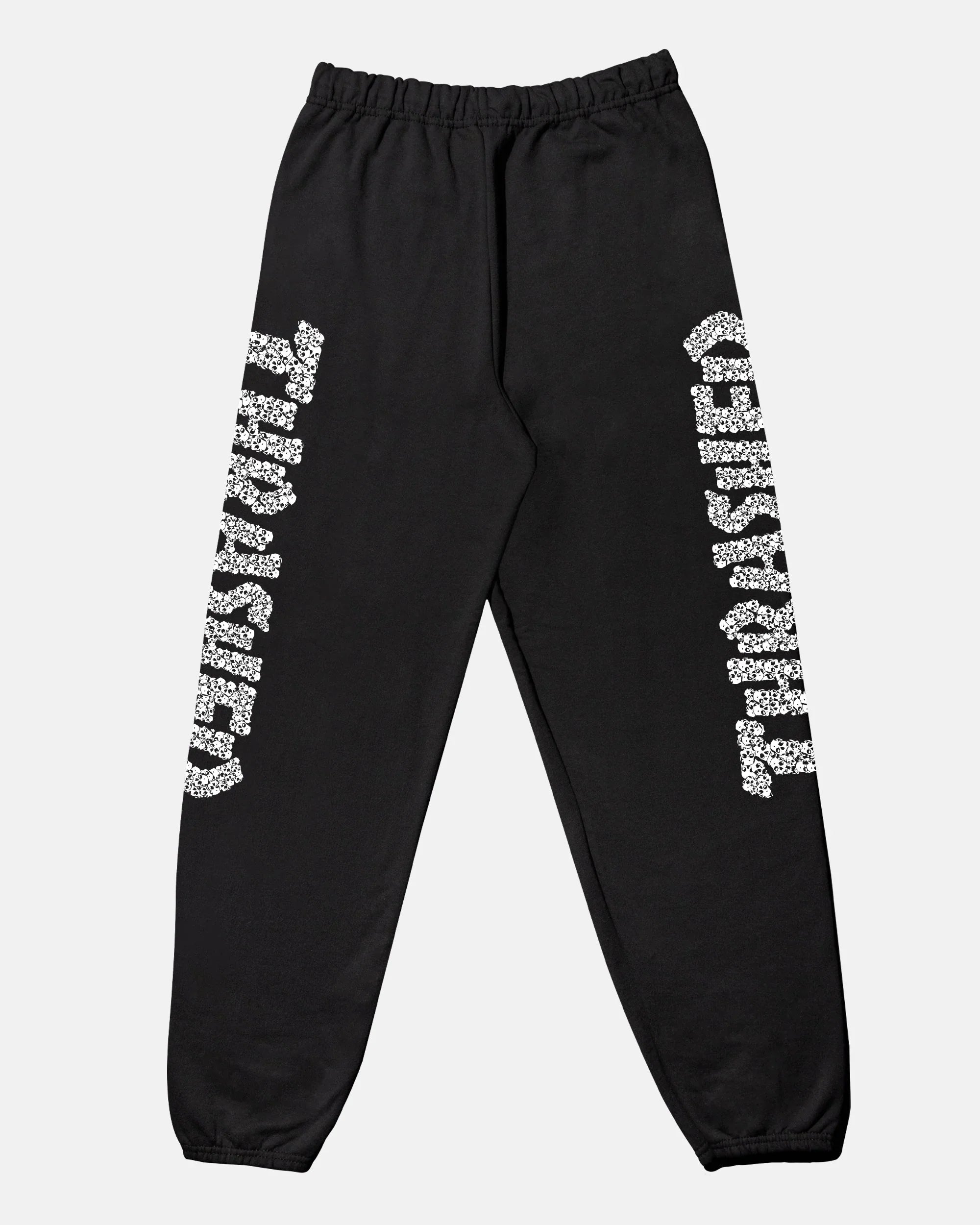 SKULL - SWEATPANTS - BLACK
